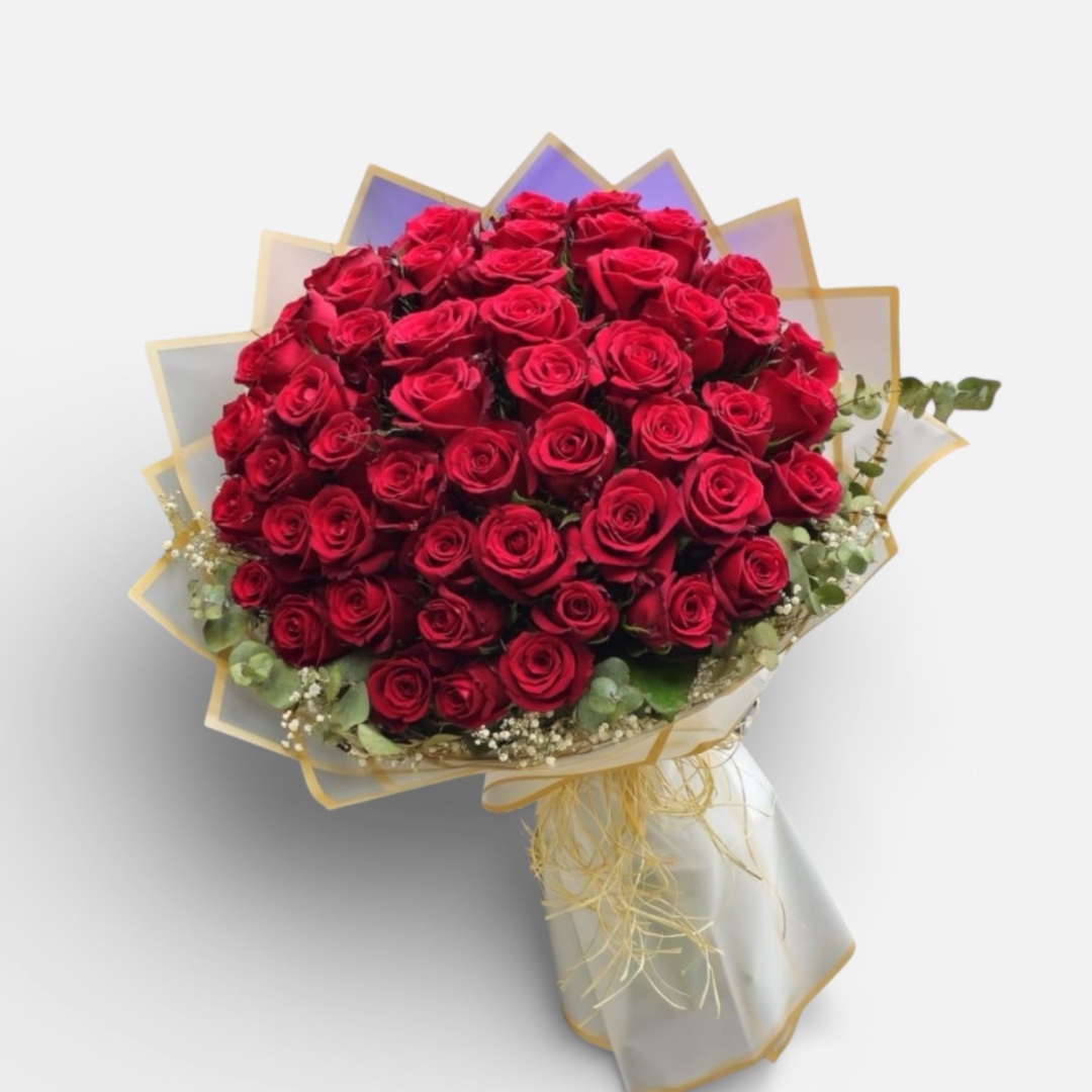 sevgililer günü özel kampanyalı 51 gül