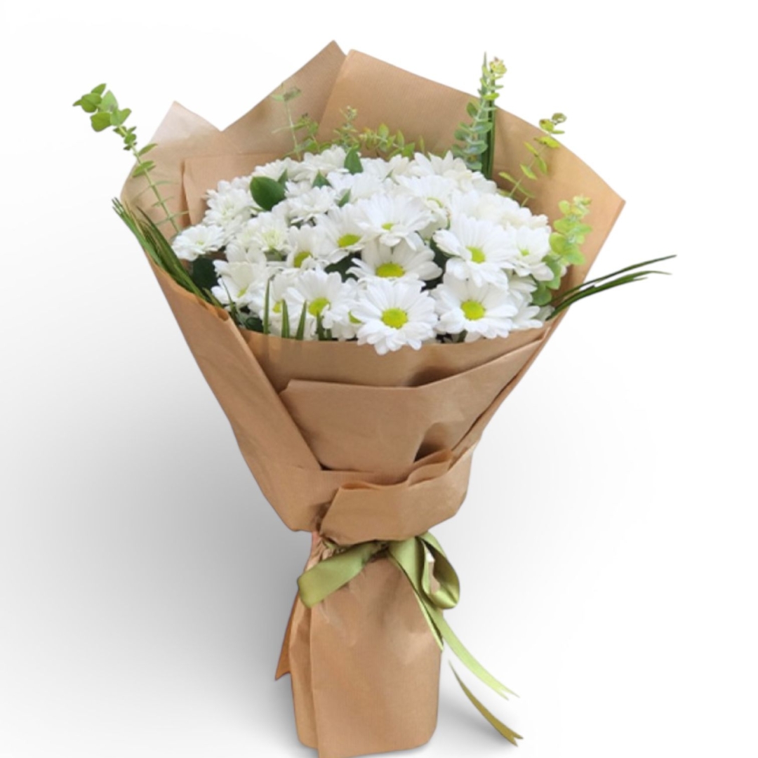  şık papatya buketi